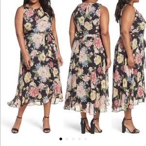 Tahari Floral Maxi Dress